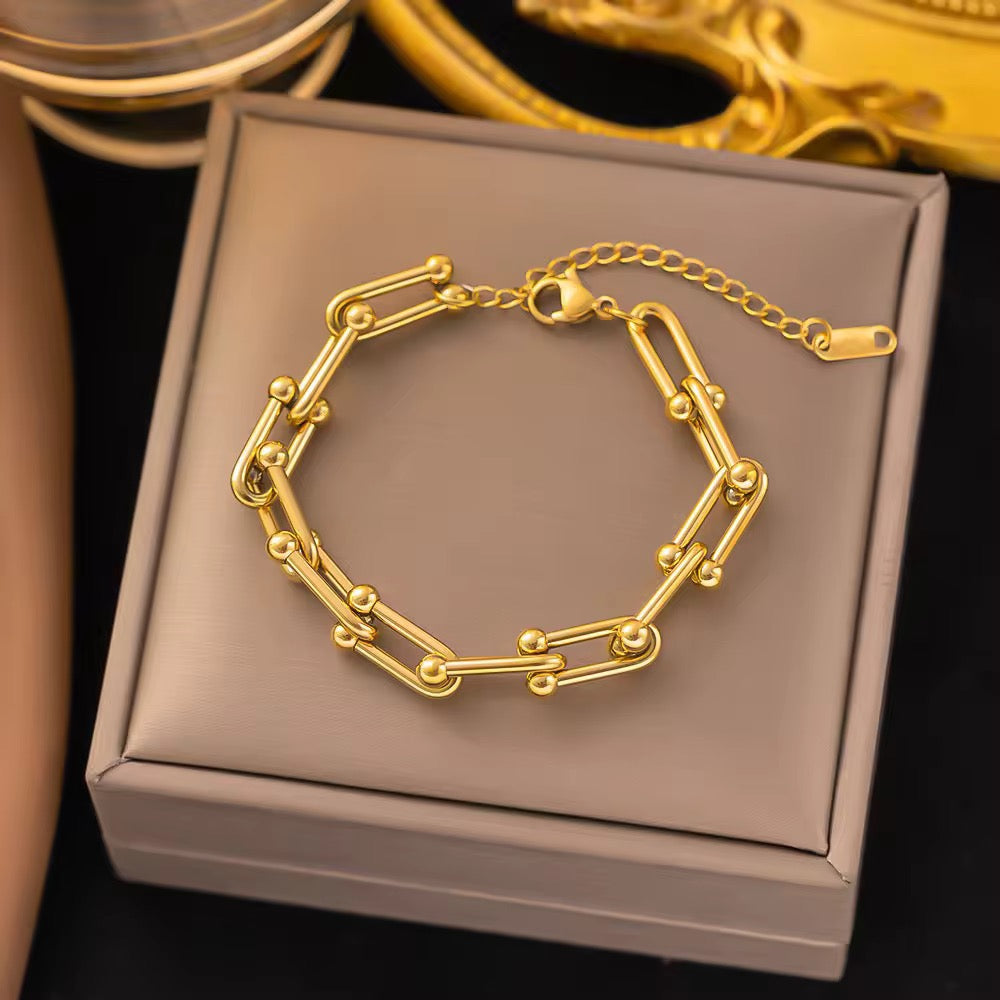 Bolt Charm Bracelet