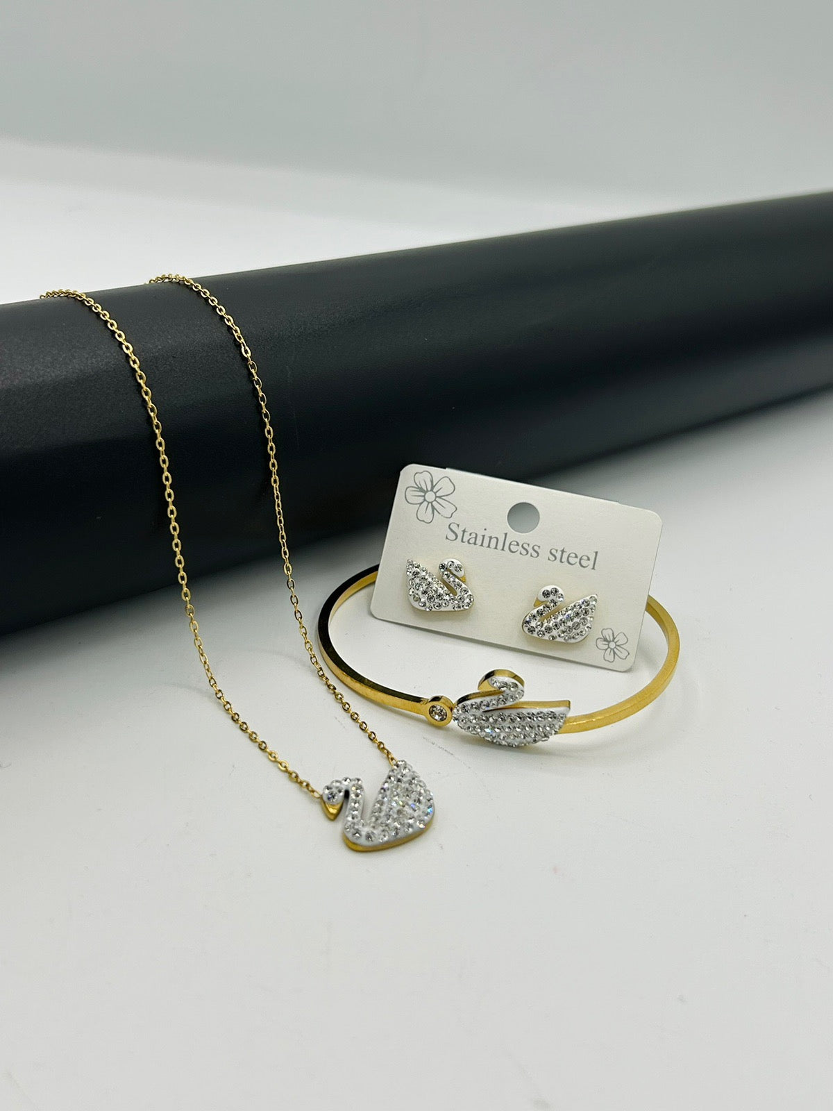 White Swan Full Set premium design hifh quality luxury swan set