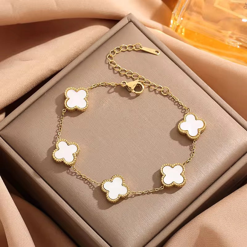 White Bvlgari Bracelet